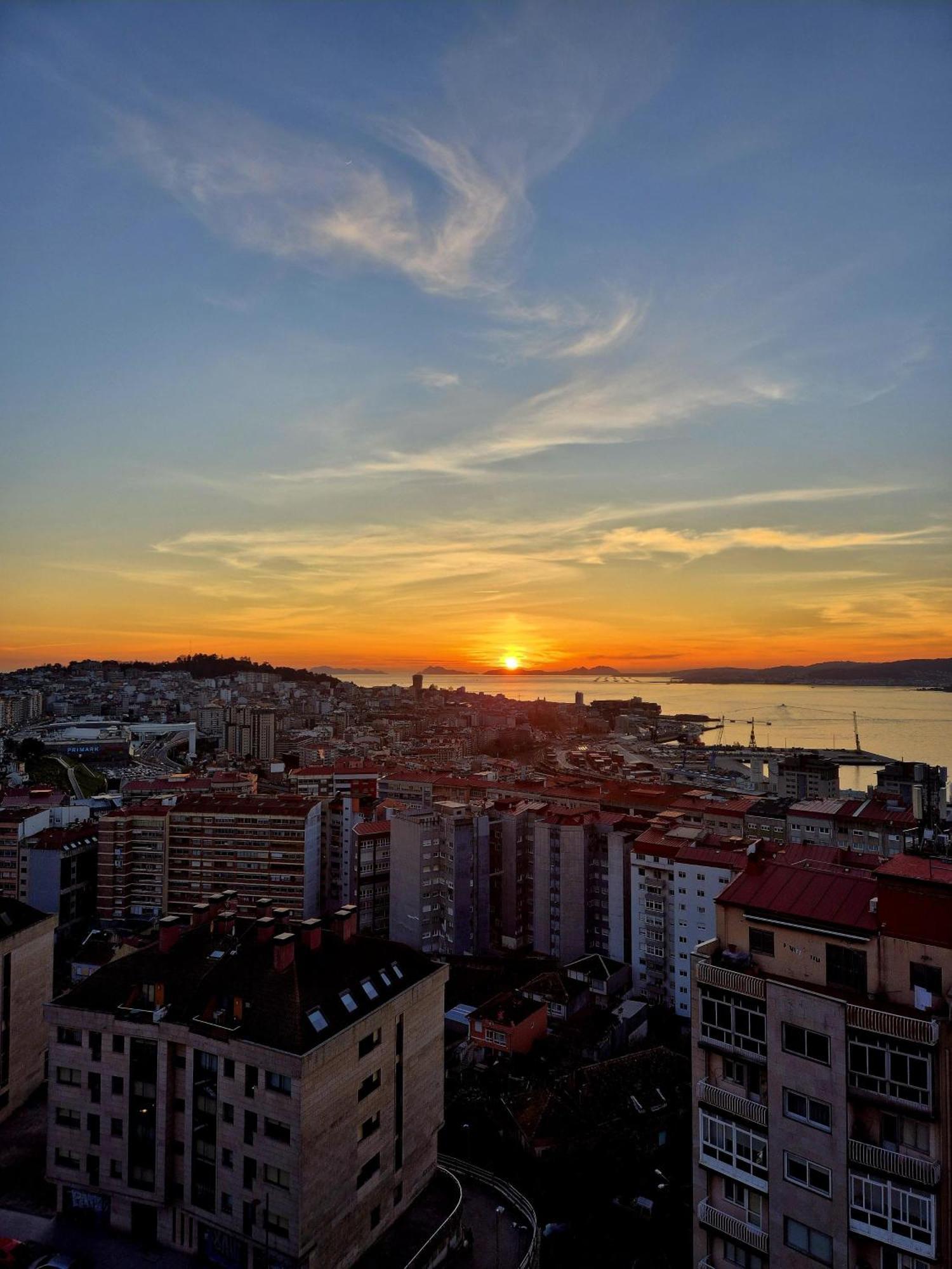 Ferienwohnung Vistasaragon Vigo Exterior foto