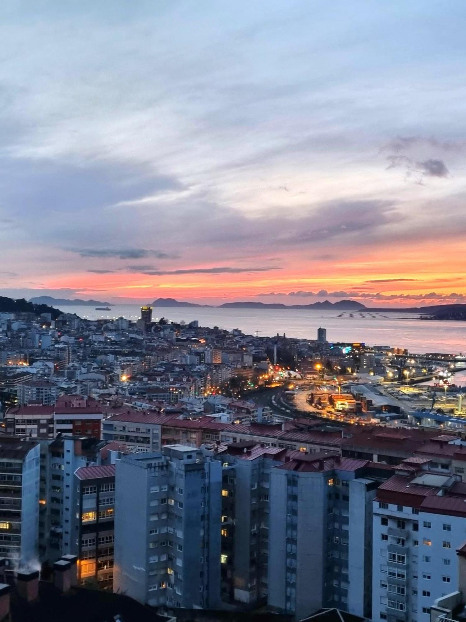 Ferienwohnung Vistasaragon Vigo Exterior foto