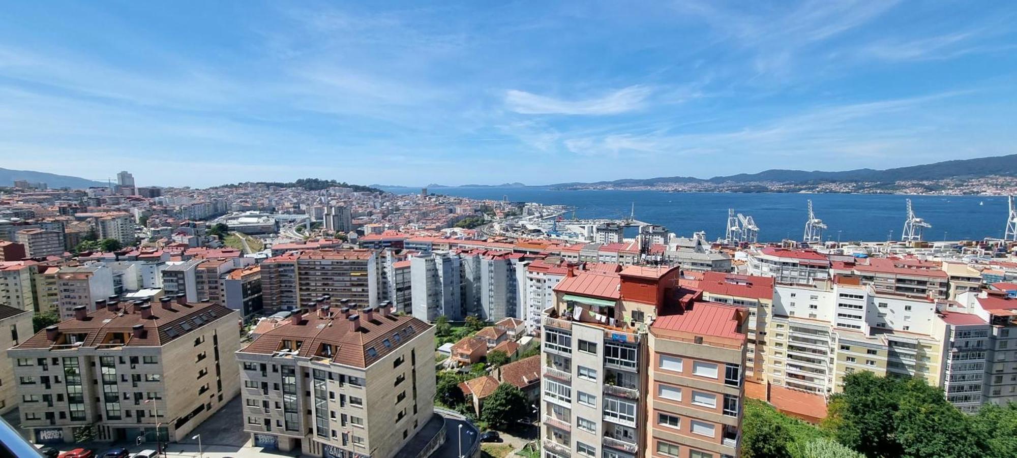 Ferienwohnung Vistasaragon Vigo Exterior foto