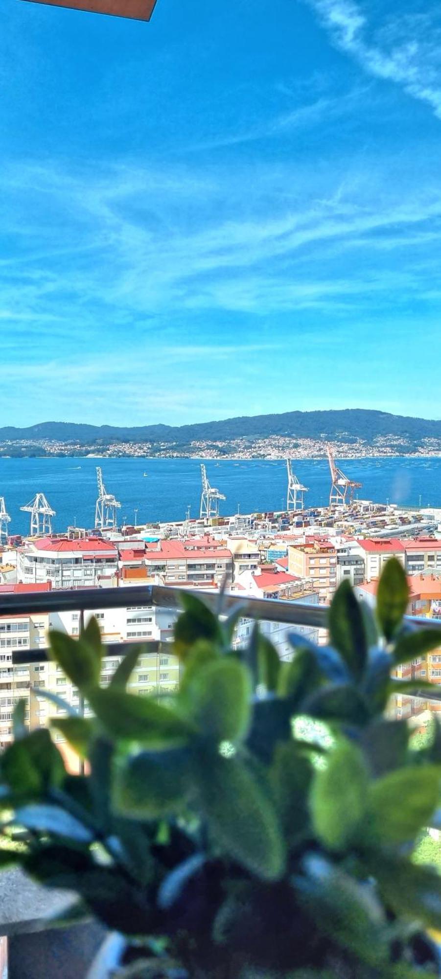 Ferienwohnung Vistasaragon Vigo Exterior foto
