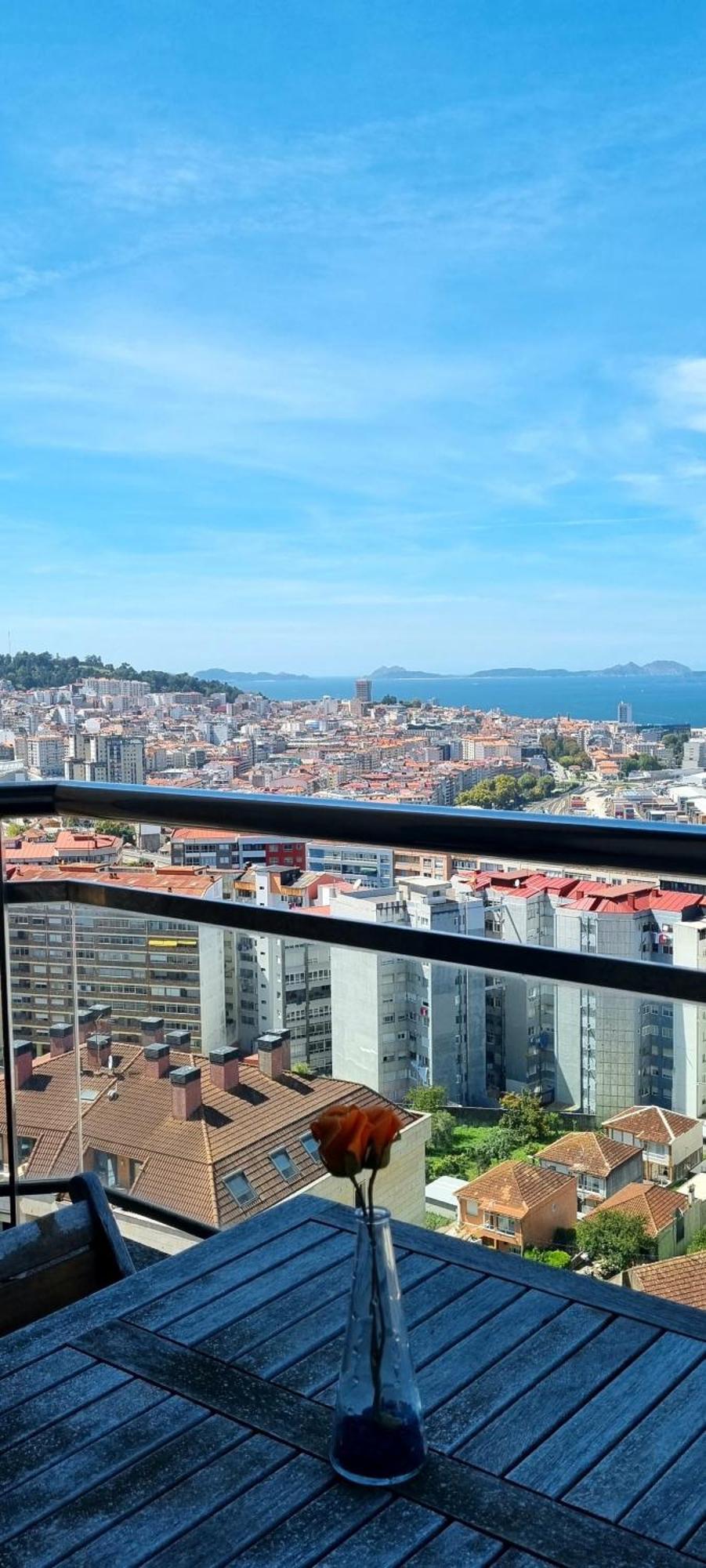 Ferienwohnung Vistasaragon Vigo Exterior foto