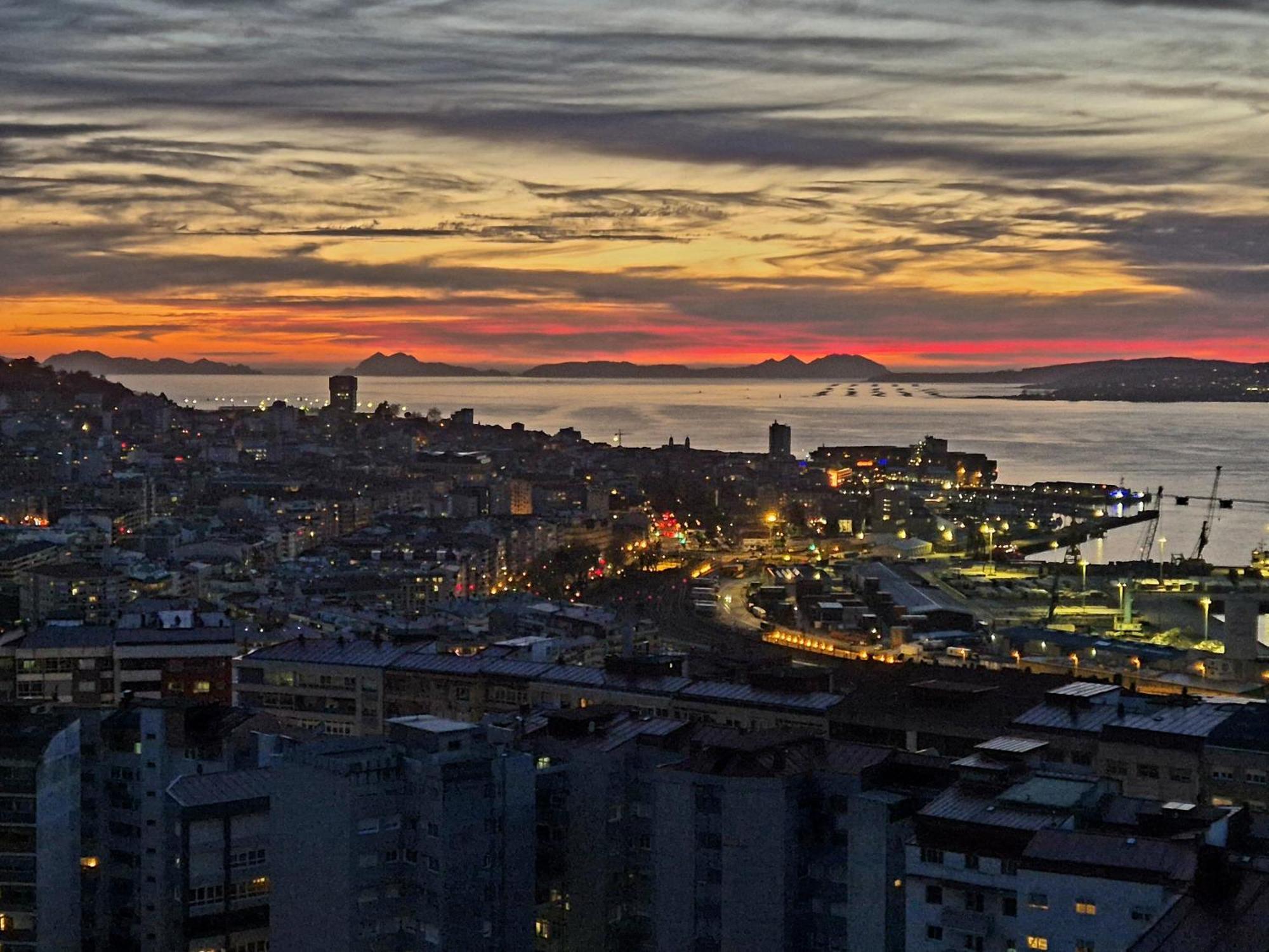 Ferienwohnung Vistasaragon Vigo Exterior foto