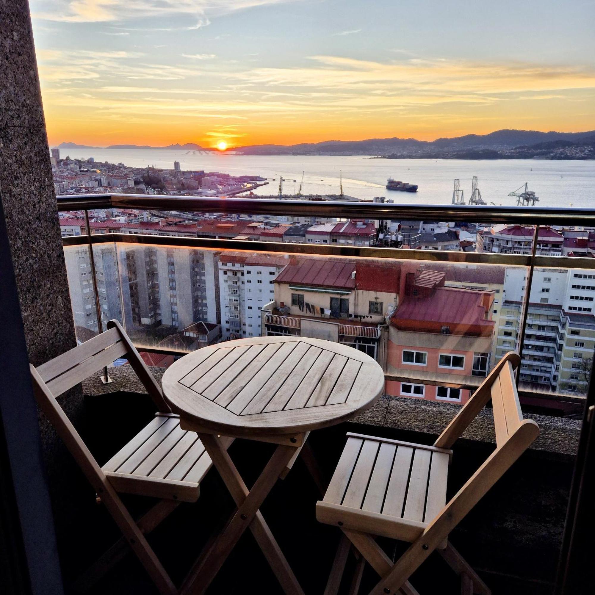 Ferienwohnung Vistasaragon Vigo Exterior foto